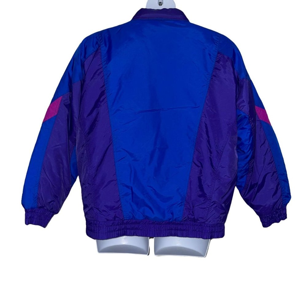Vintage Steep Slopes Fashion Skiwear Colorblock Winter Ski Snow Gear Coat XL - Picture 6 of 10